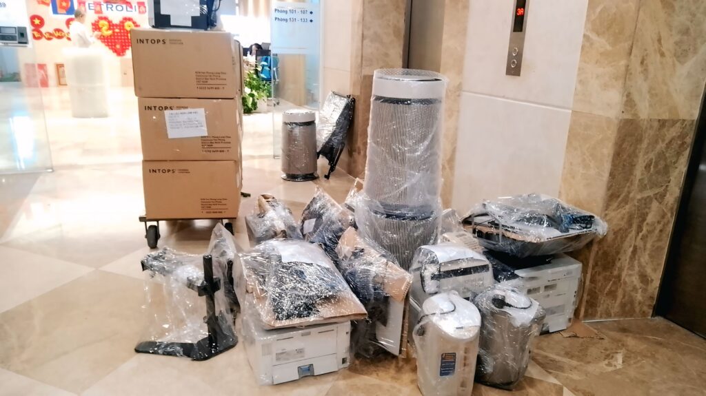 Hướng dẫn đóng gói máy in khi chuyển văn phòng an toàn, đúng kỹ thuật